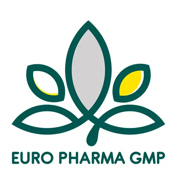 σχεδιασμός Logo euro pharma GMP